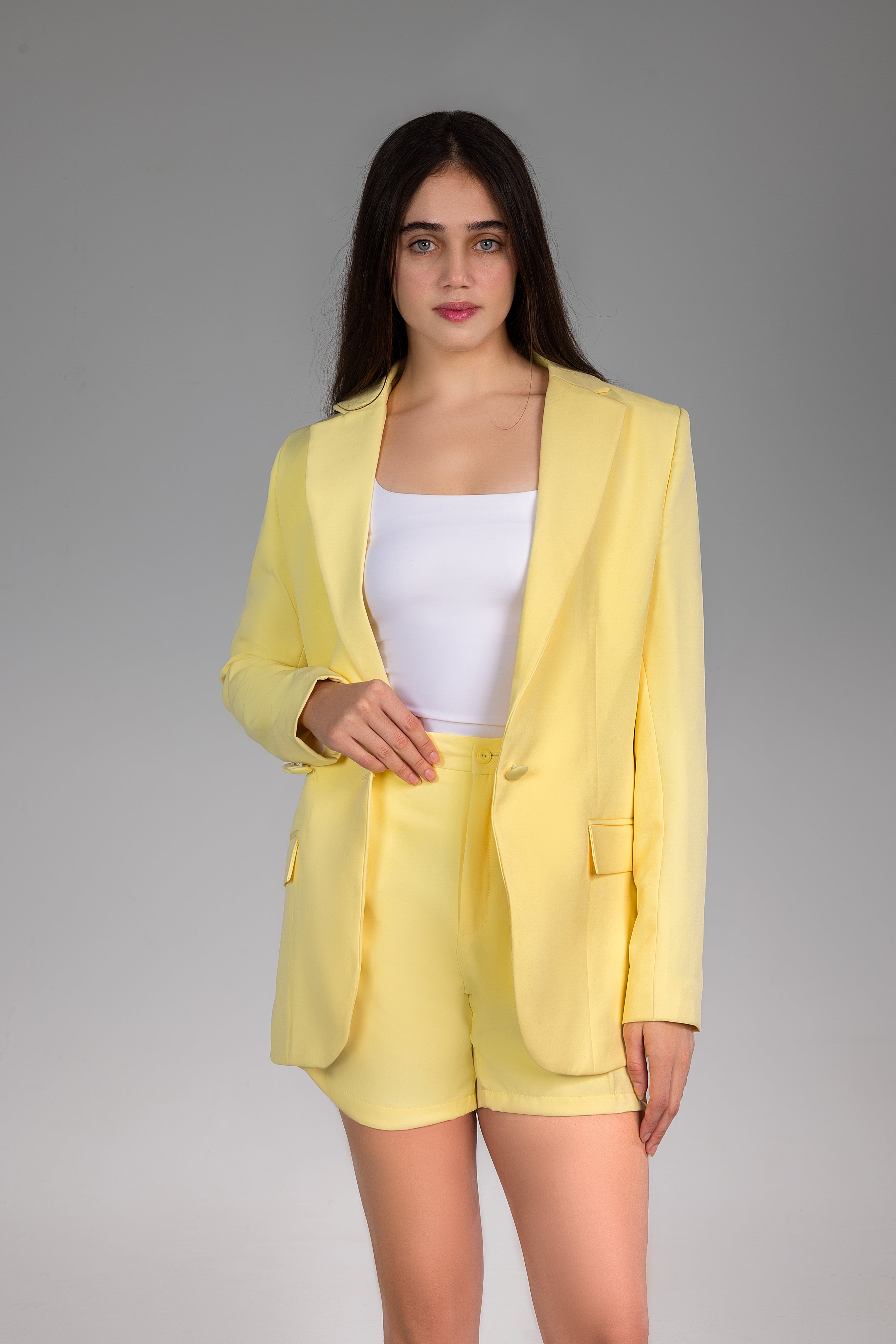 Saffron Mist  Shorts