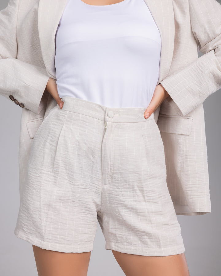 Sand Linen Shorts