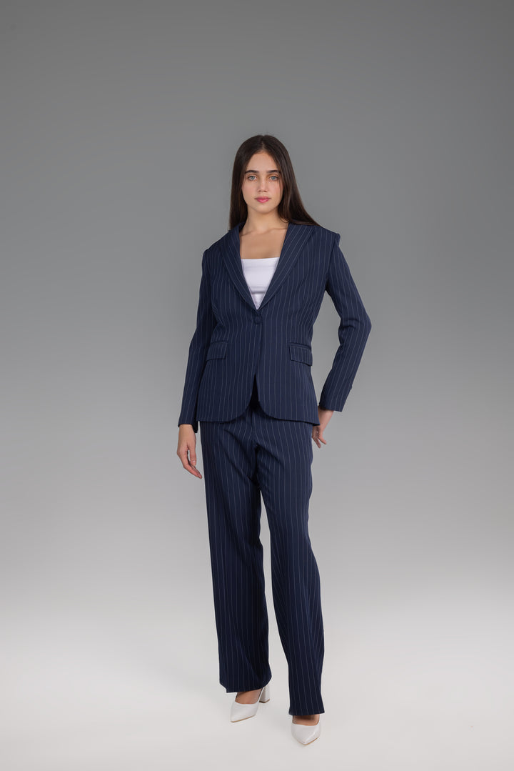Pinstripe Trousers