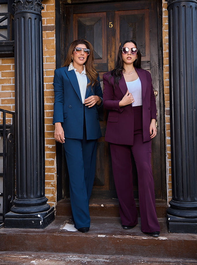 Signature Double-Breasted Blazer