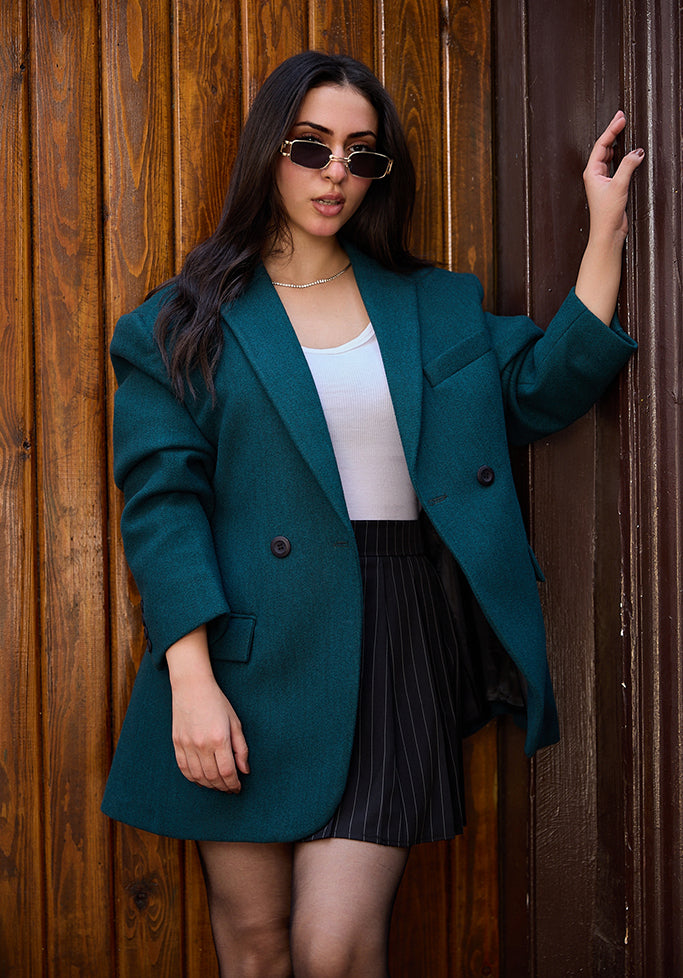 Oversized Wool Blazer