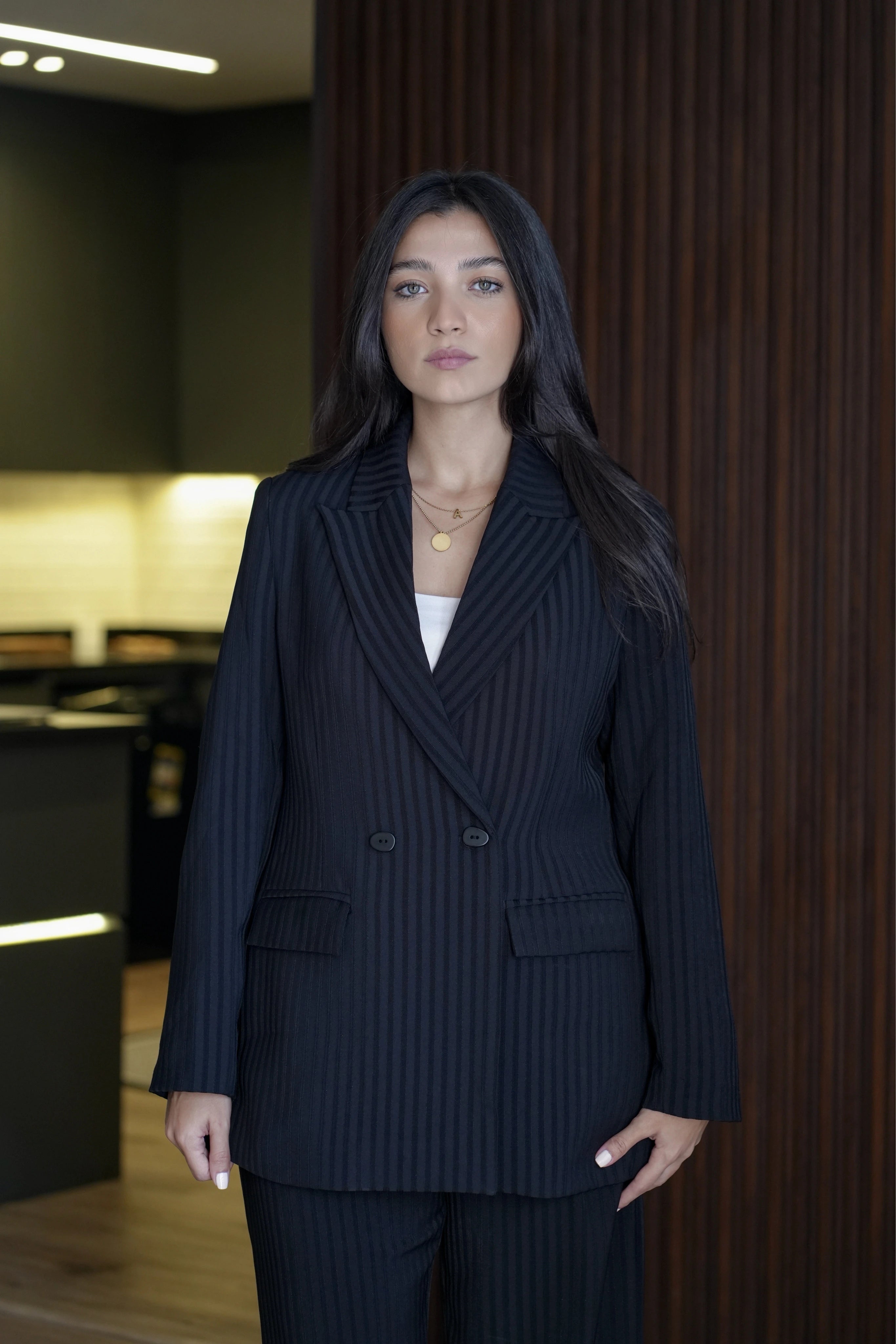 The Prime Pinstripe Suit