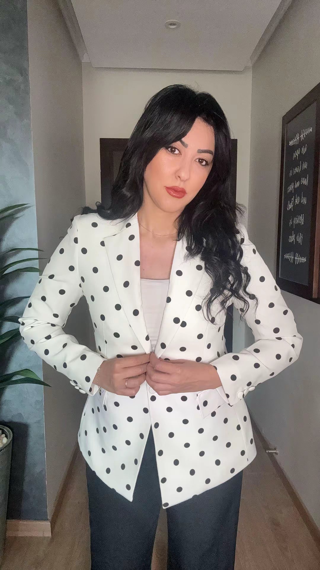 Polka Edit Blazer
