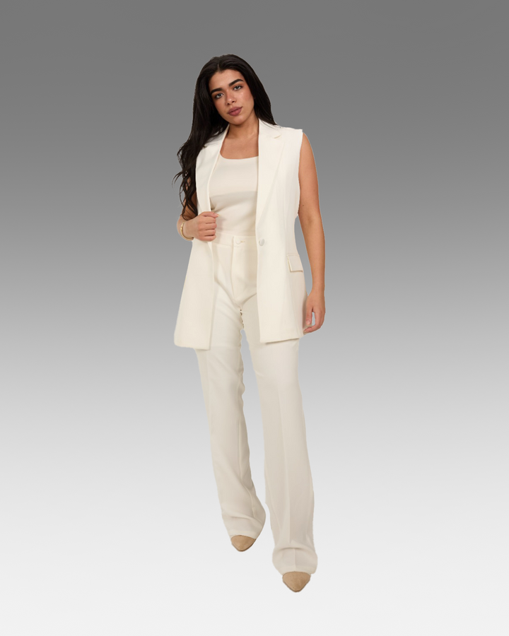 Summer Burst Blazer Vest