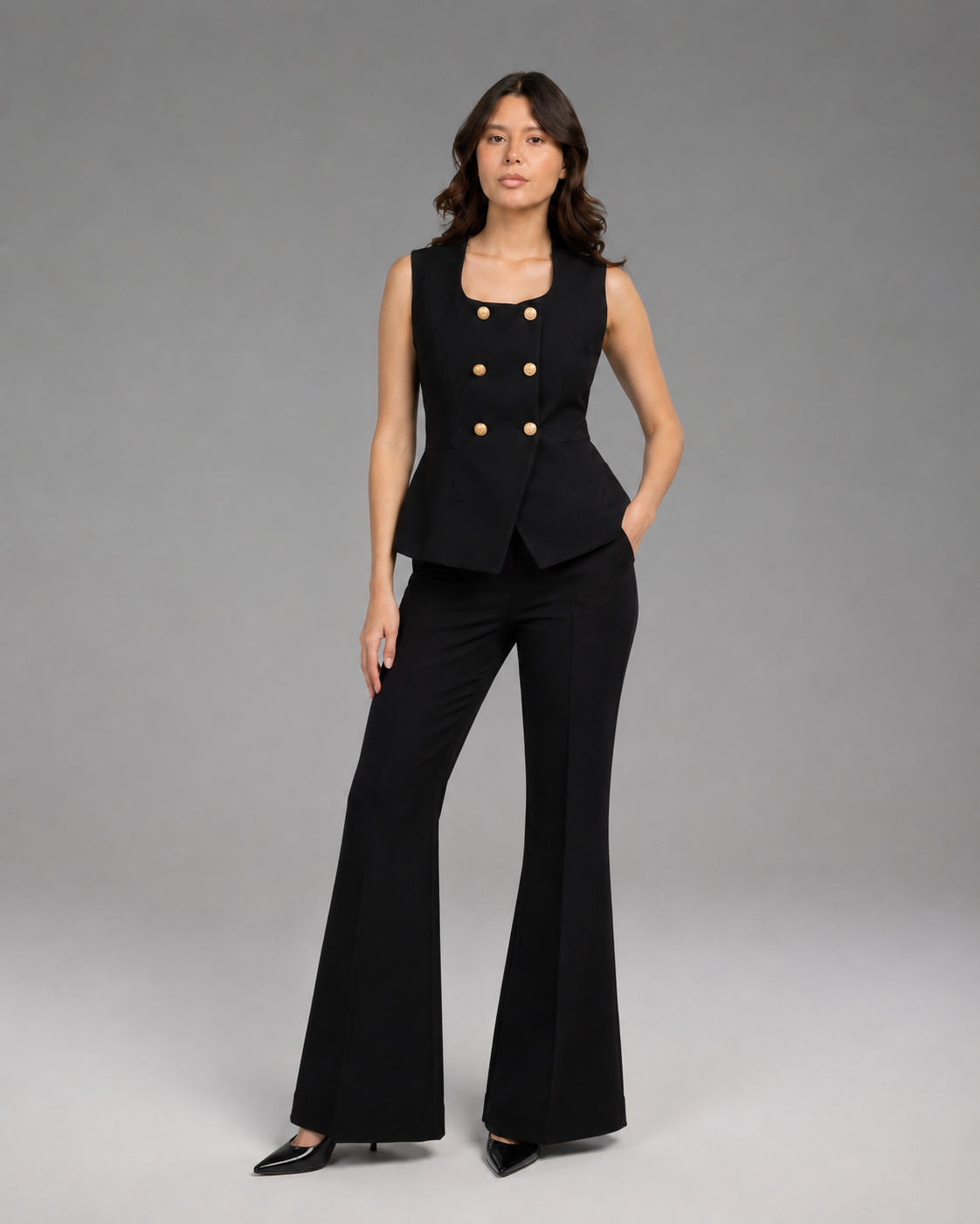 The Onyx Flared Trousers