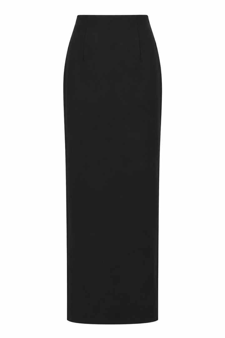 The Onyx Long Pencil Skirt ( High Lycra)