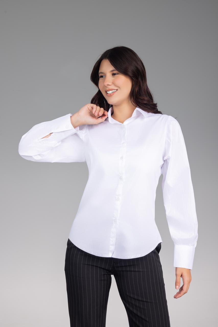 Puff Sleeve White Shirt