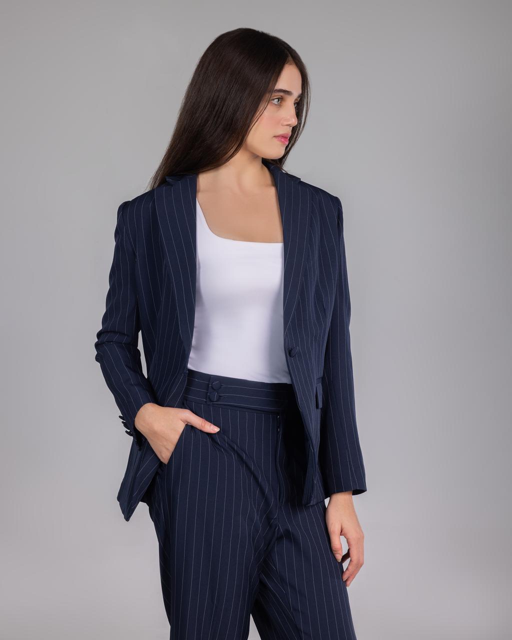 Pinstripe Trousers