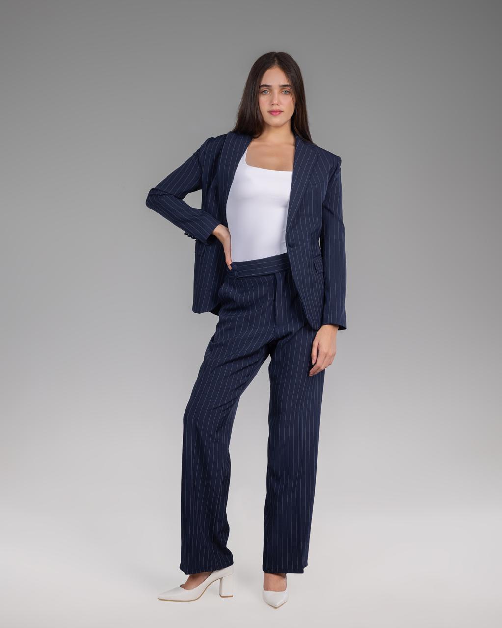 Pinstripe Trousers