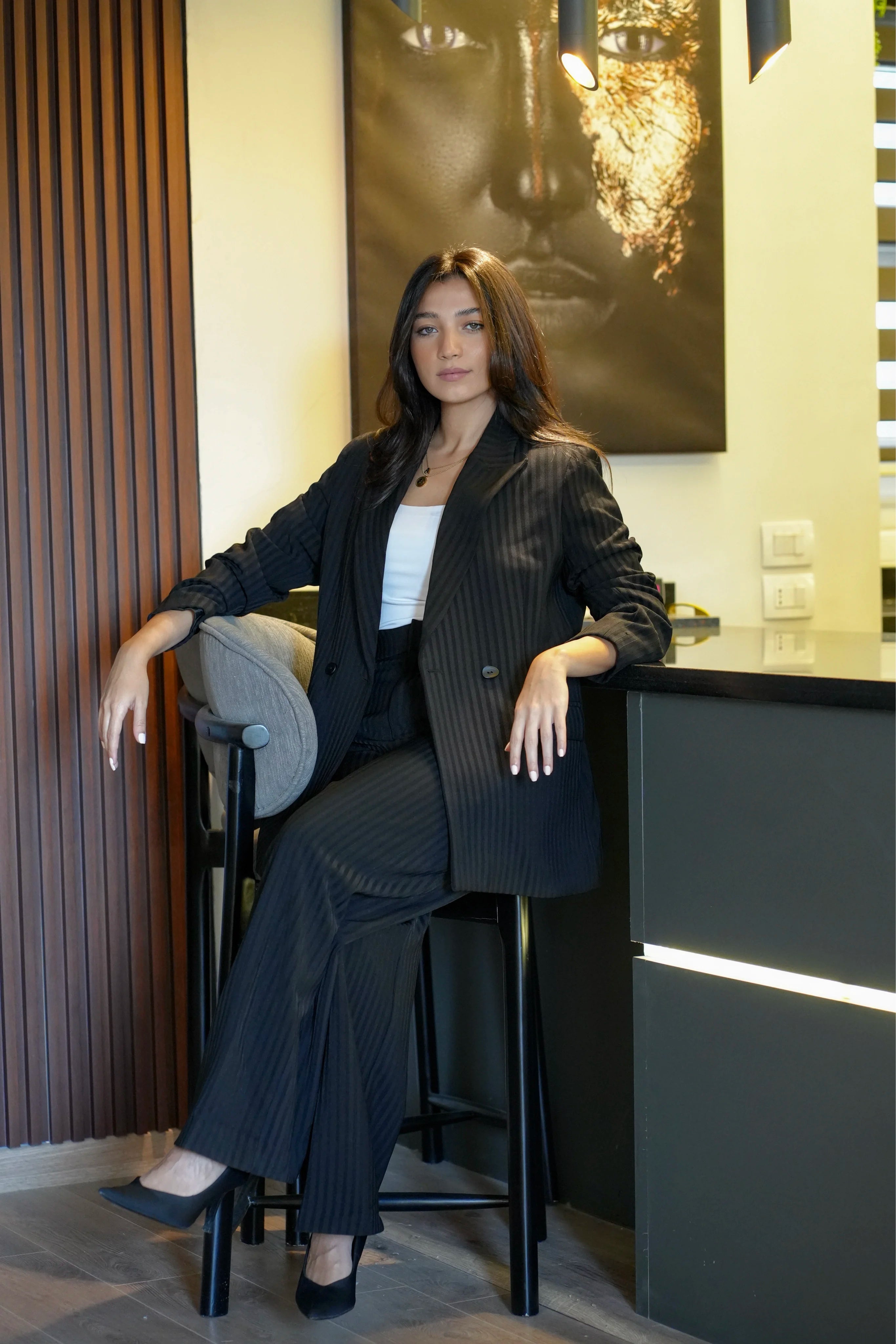 The Prime Pinstripe Suit