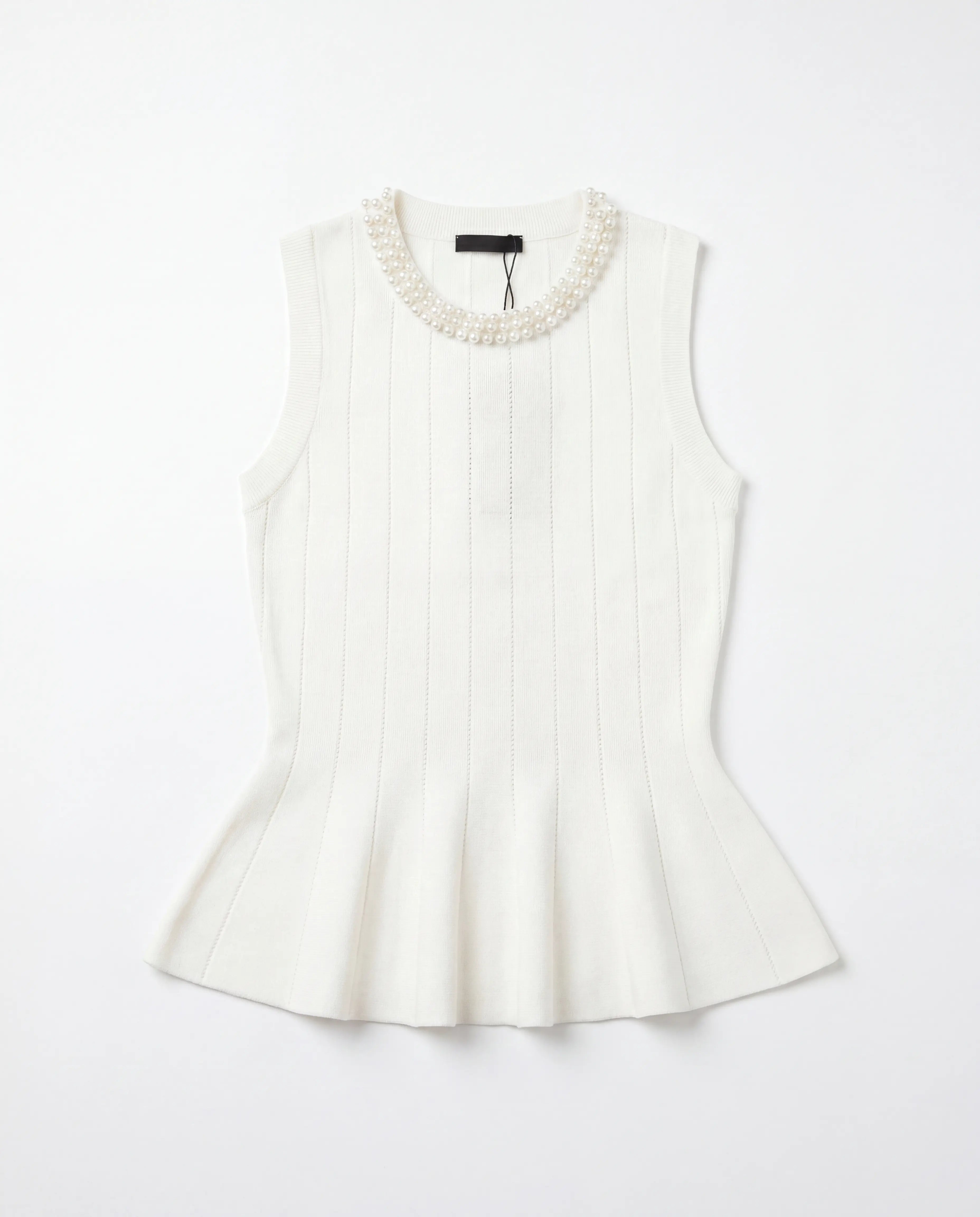 Pearl Collar Blouse