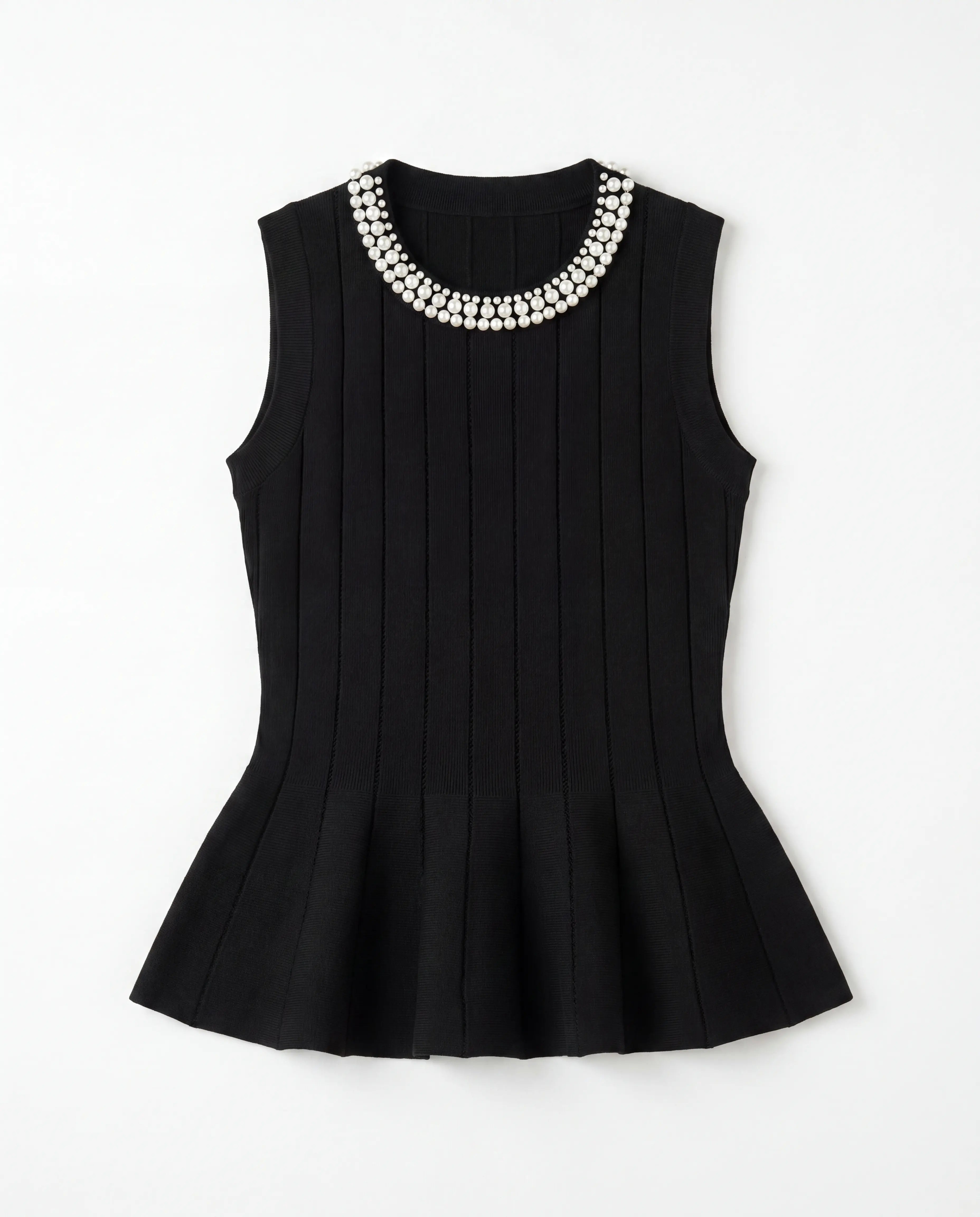Pearl Collar Blouse