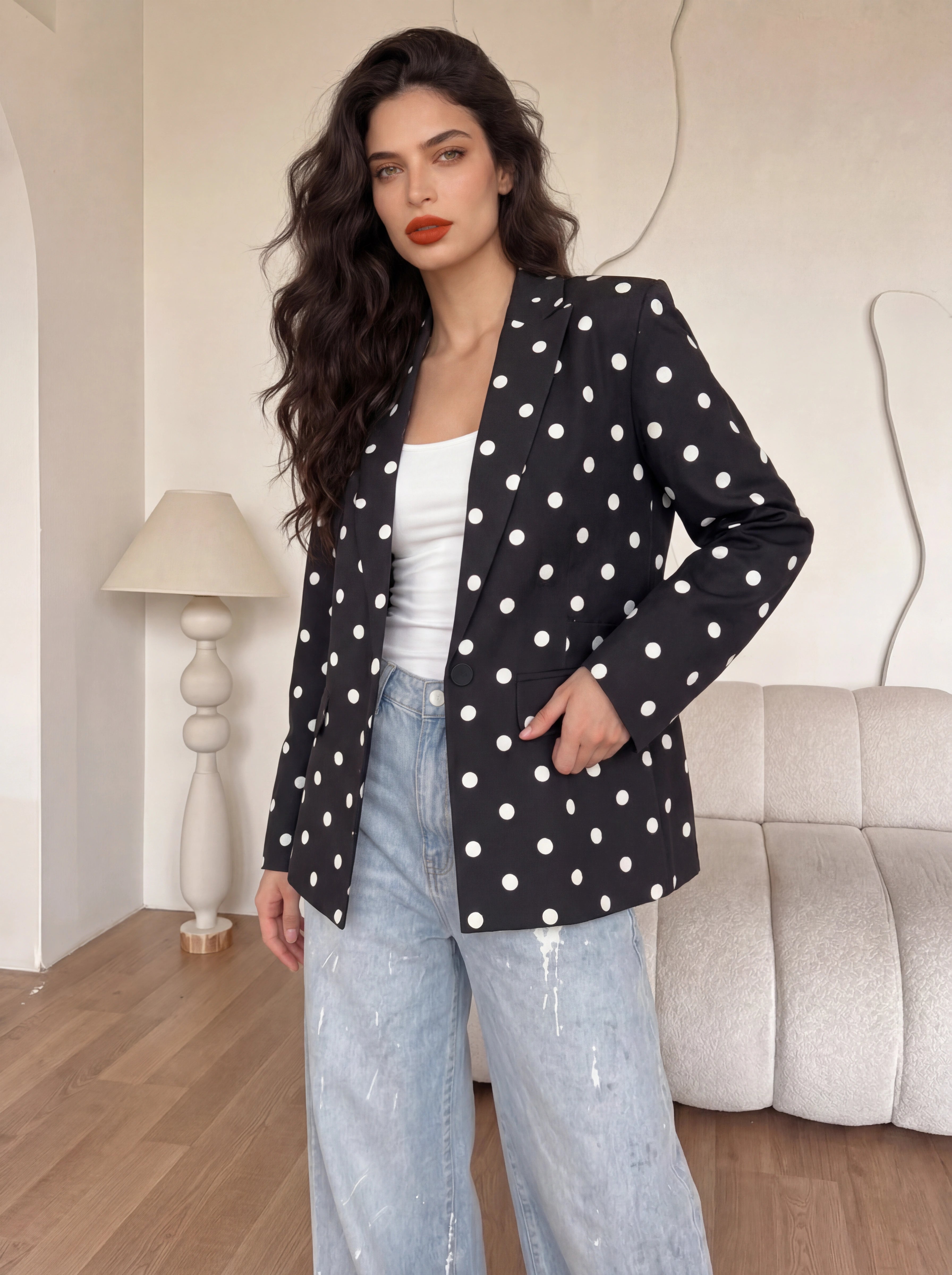Polka Edit Blazer