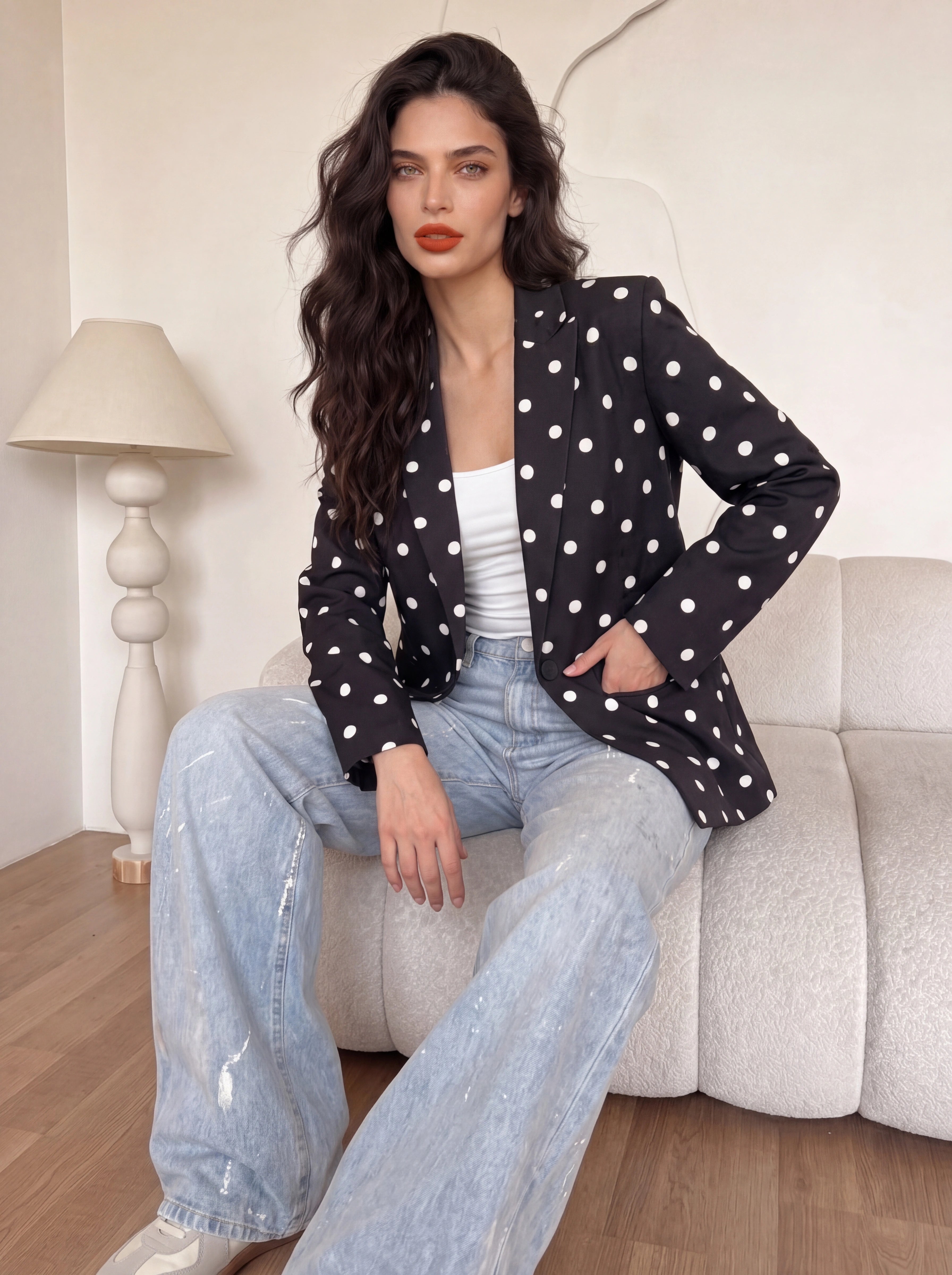 Polka Edit Blazer