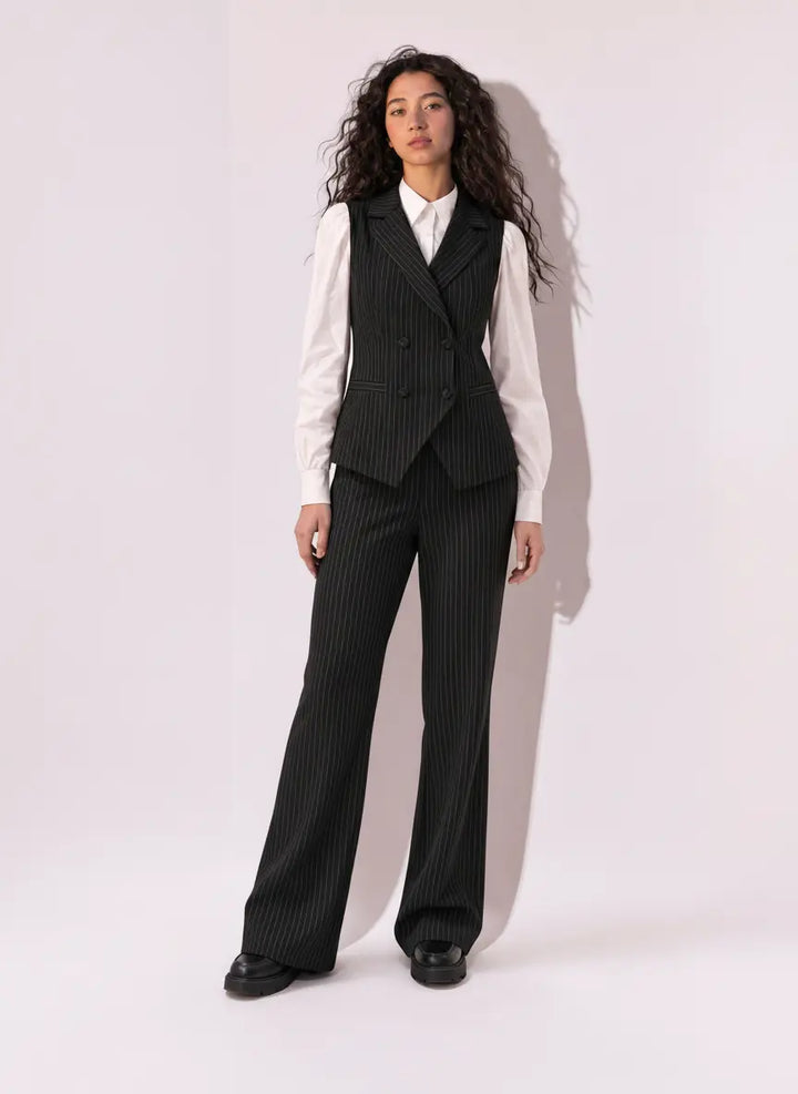 Monarch Pinstripe Vest Set